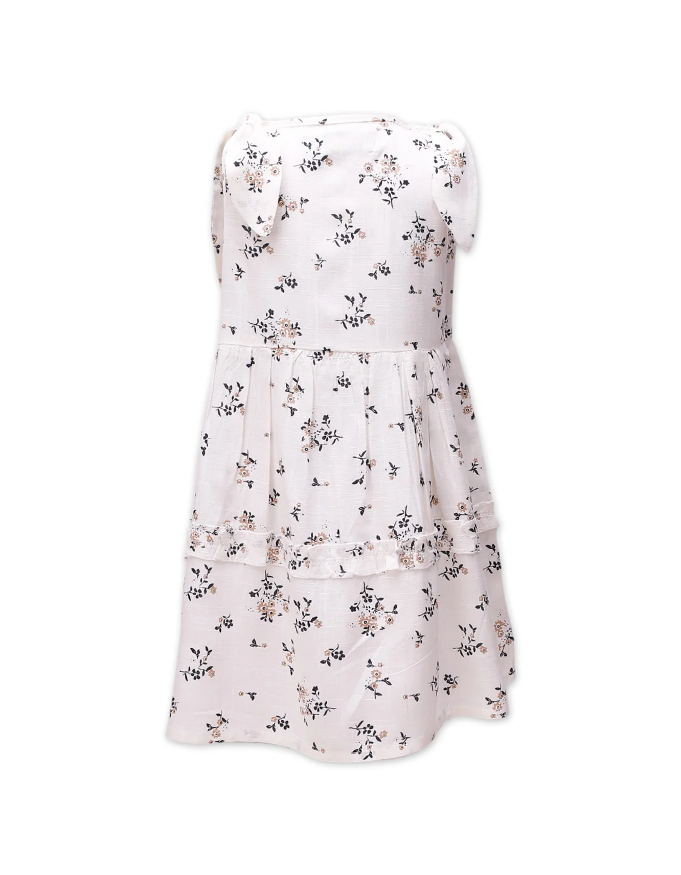 Zubaida's Floral Printed Sleeveless Dress - Image 2