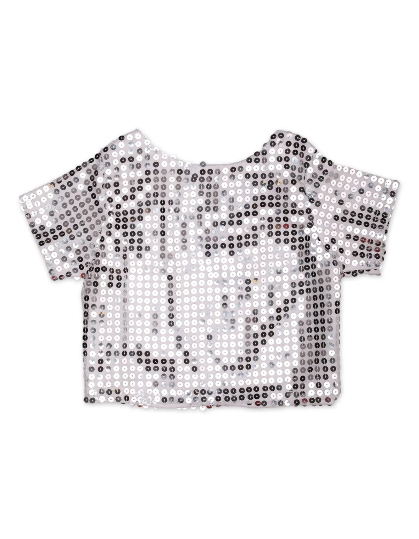 Zubaida's Shimmery Top & Skirt 2 Pcs Suit Set - Image 3