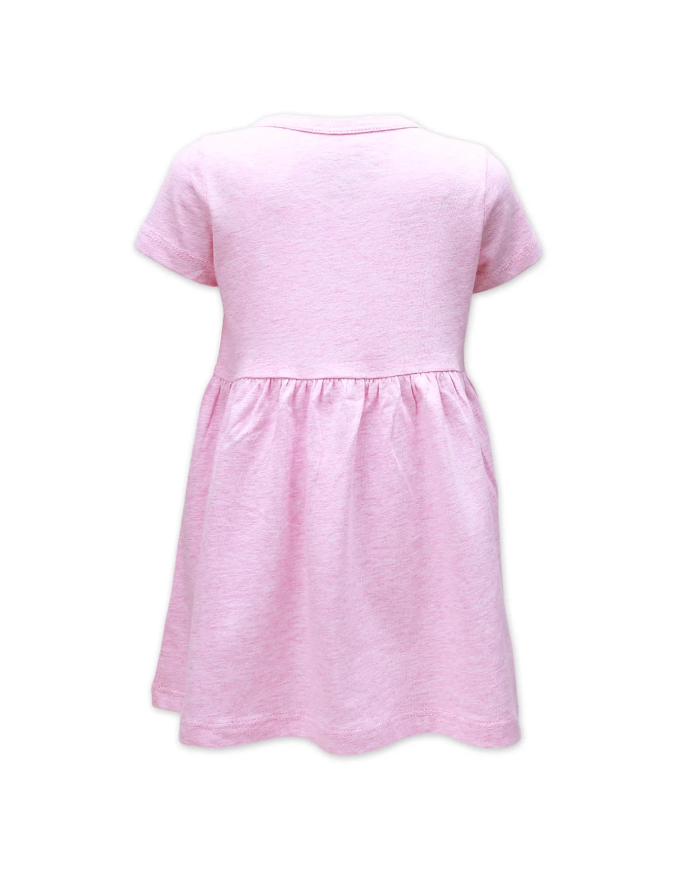 Zubaida's Short Sleeves Contrast Patch Pockets Dress - Image 2