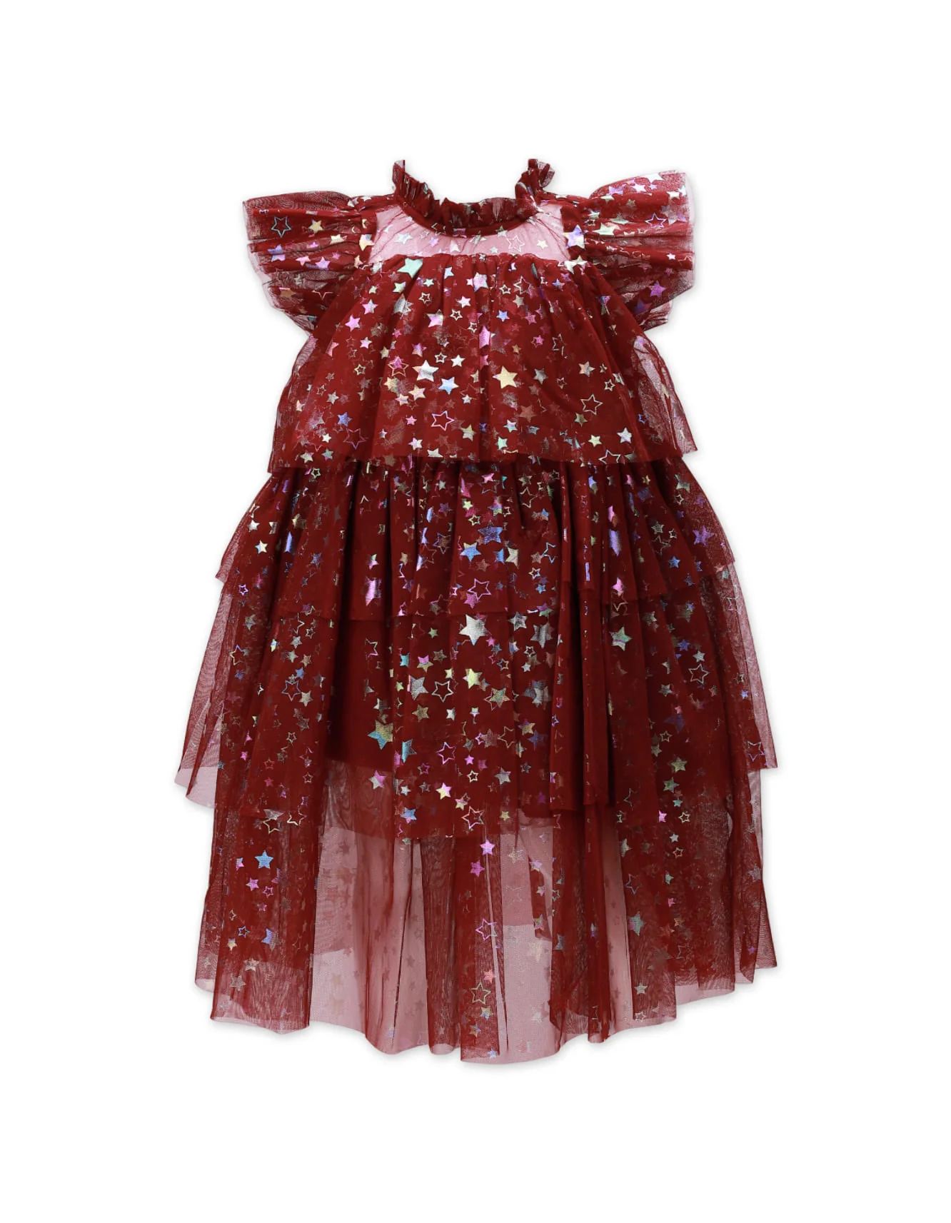 Zubaida's Shimmery Formal Tulle Dress