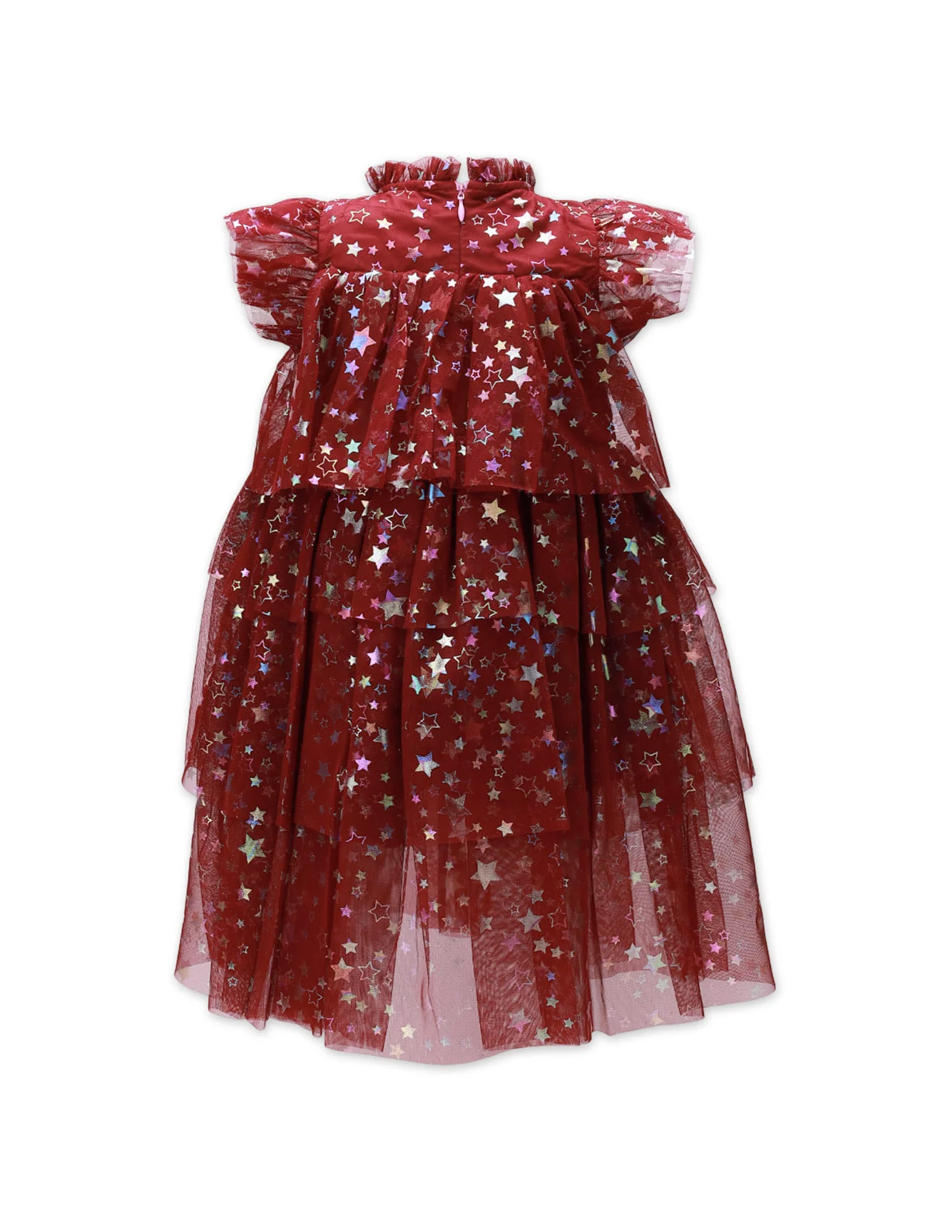 Zubaida's Shimmery Formal Tulle Dress - Image 2