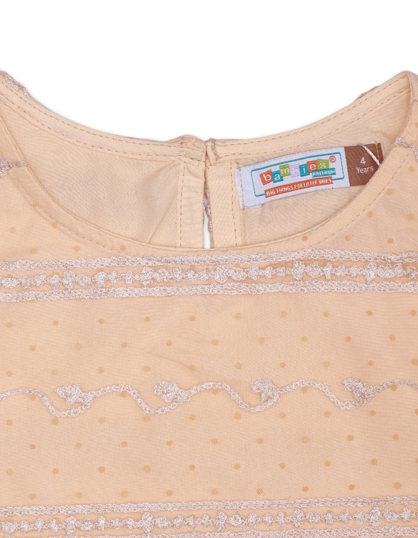 Zubaida's Delicate Embroidered Top - Image 3