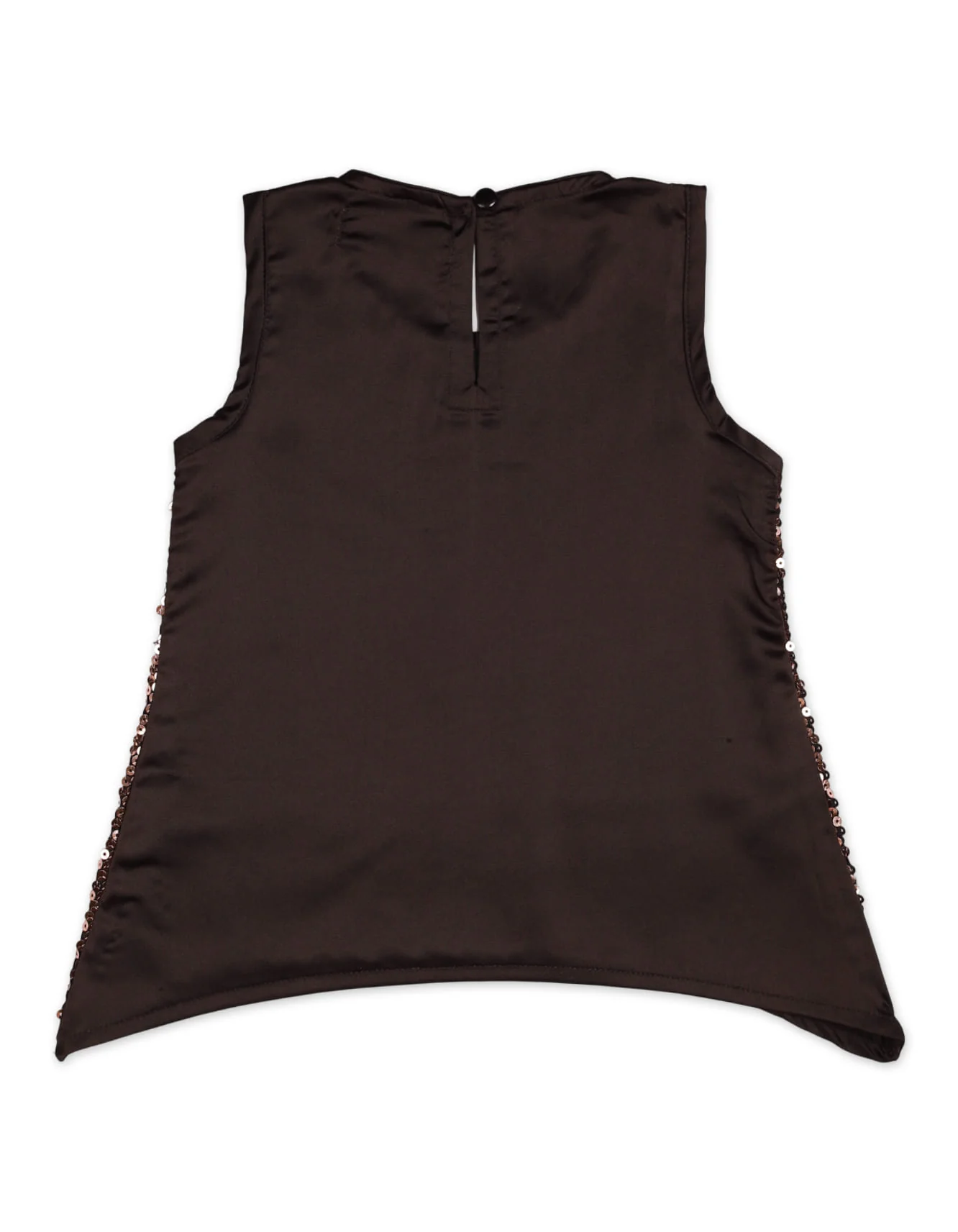 Zubaida's Sleeveless Dazzling Sequin Party Top - Image 3