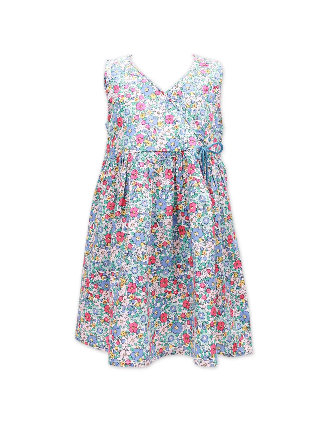 Zubaida's Sleeveless Floral Dress