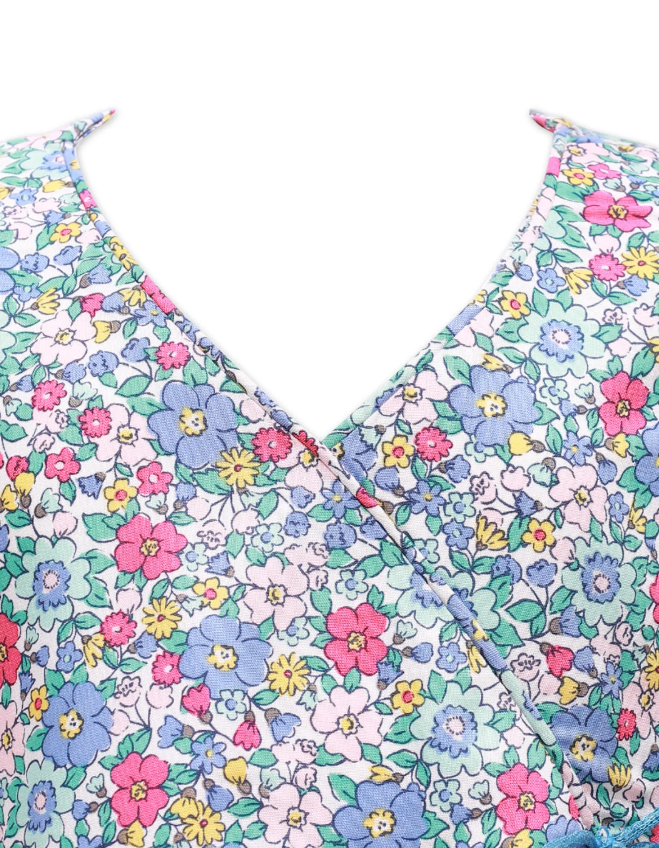 Zubaida's Sleeveless Floral Dress - Image 3