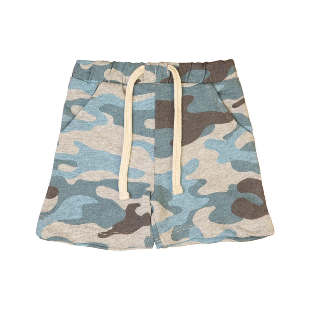 Zubaida's Trendy Camo Shorts