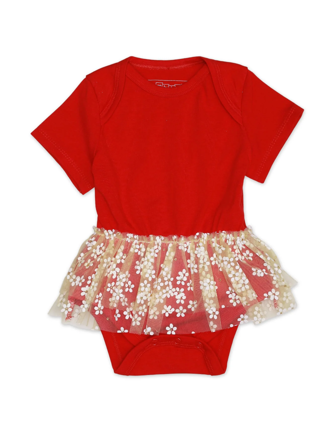 Zubaida's Fancy Bodysuit with Tulle Skirt