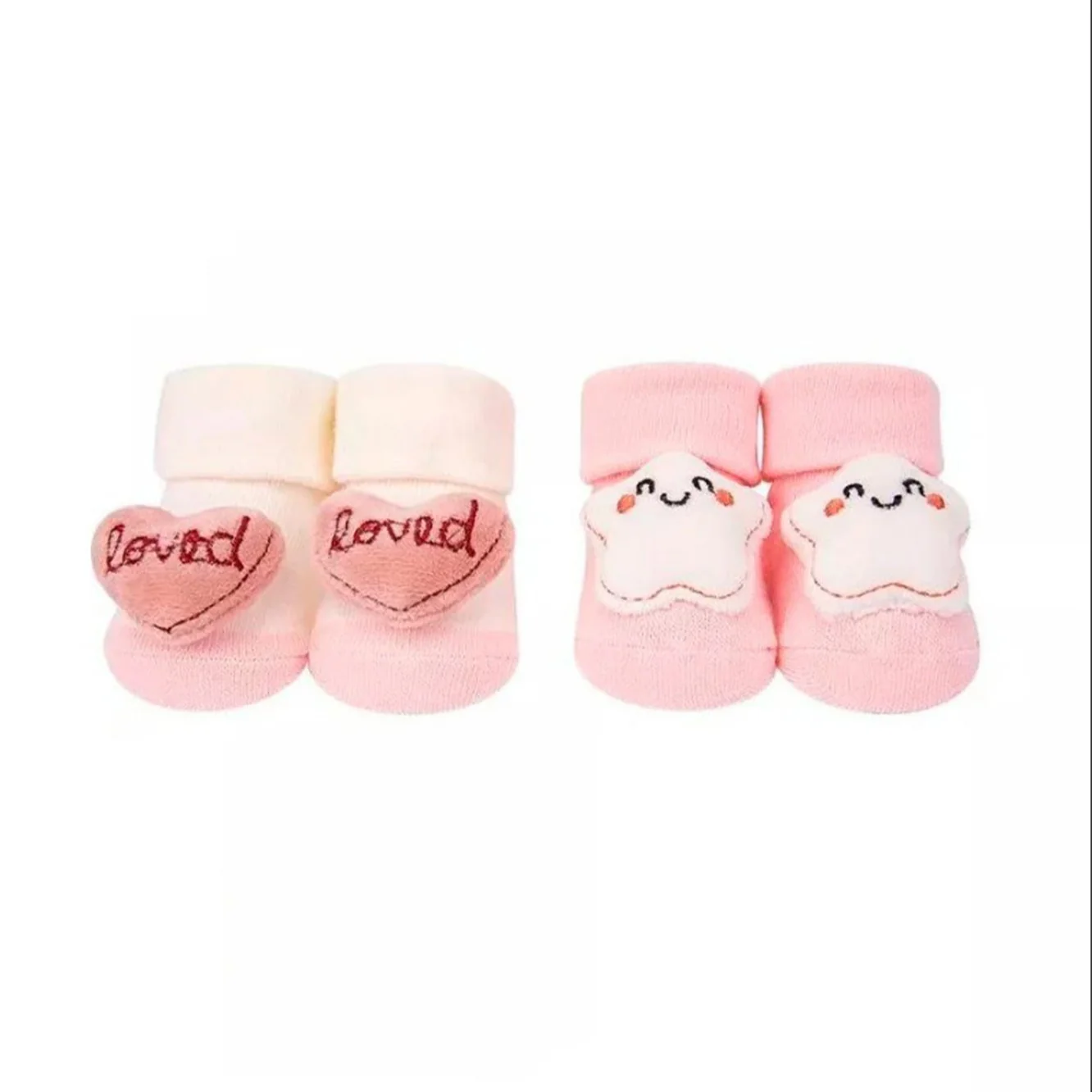 Zubaida's Cute, Soft & Comfortable Socks - 2 Pairs
