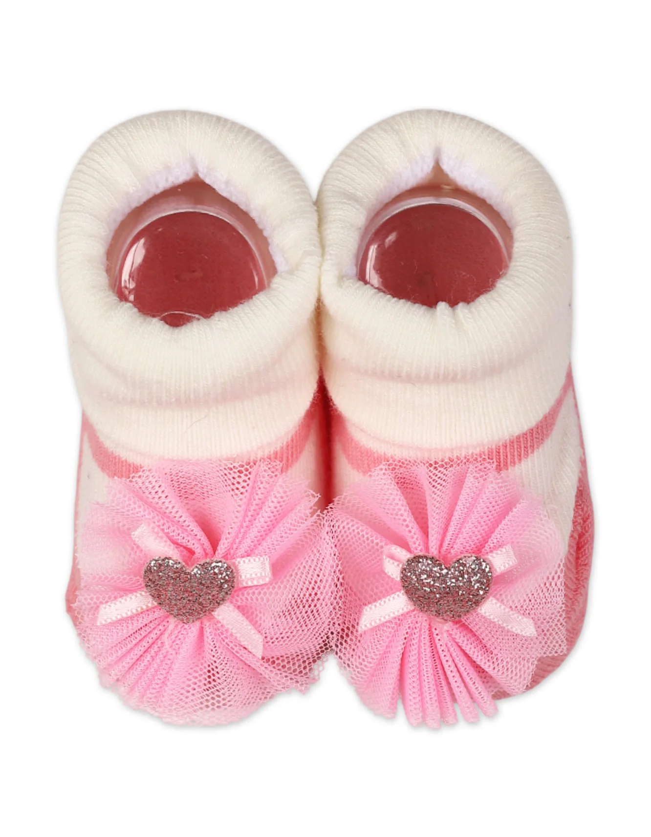 Zubaida's Adorable 3 Pcs Headbands and 2 Pairs Socks Coordinated Set - Image 2