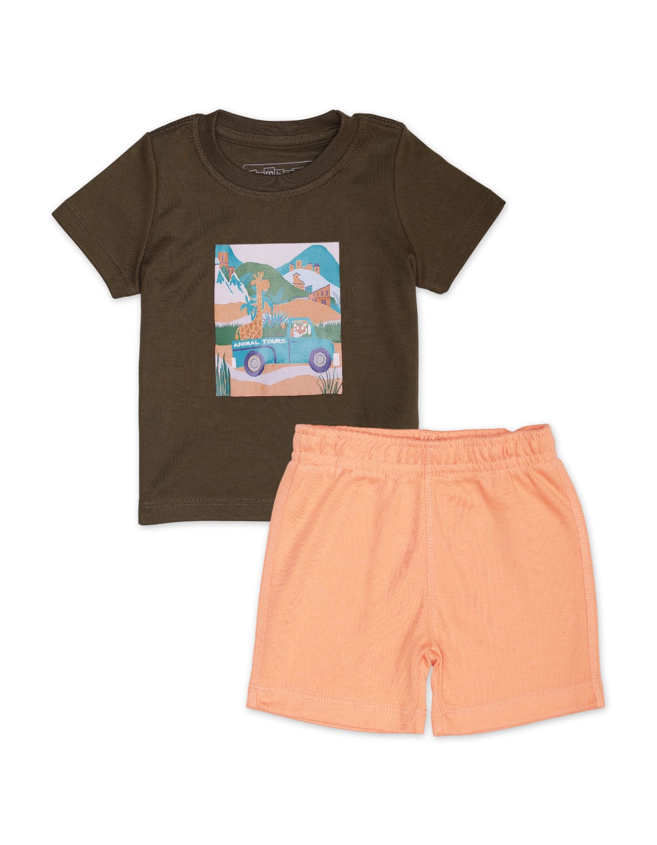 Zubaida's Safari 2 Pcs Suit Set