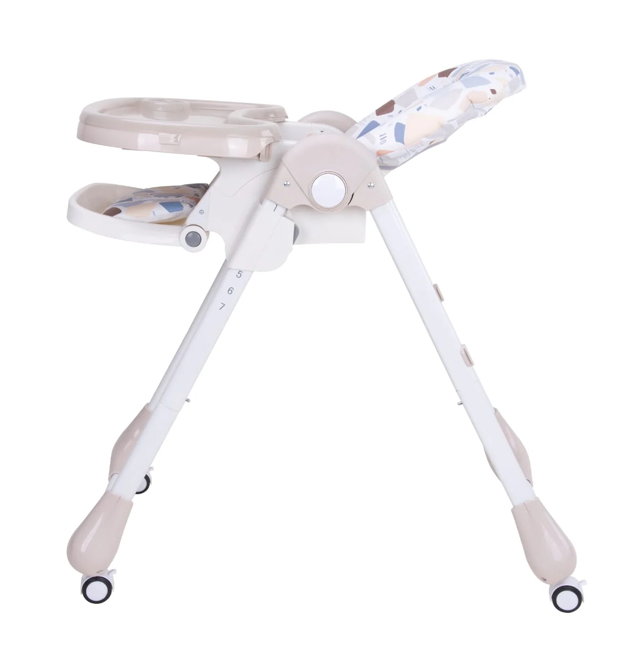 Zubaida's Bambies® Premium Comfort Easy Fold Multi-Functional Adjustable Baby High Chair - Image 2