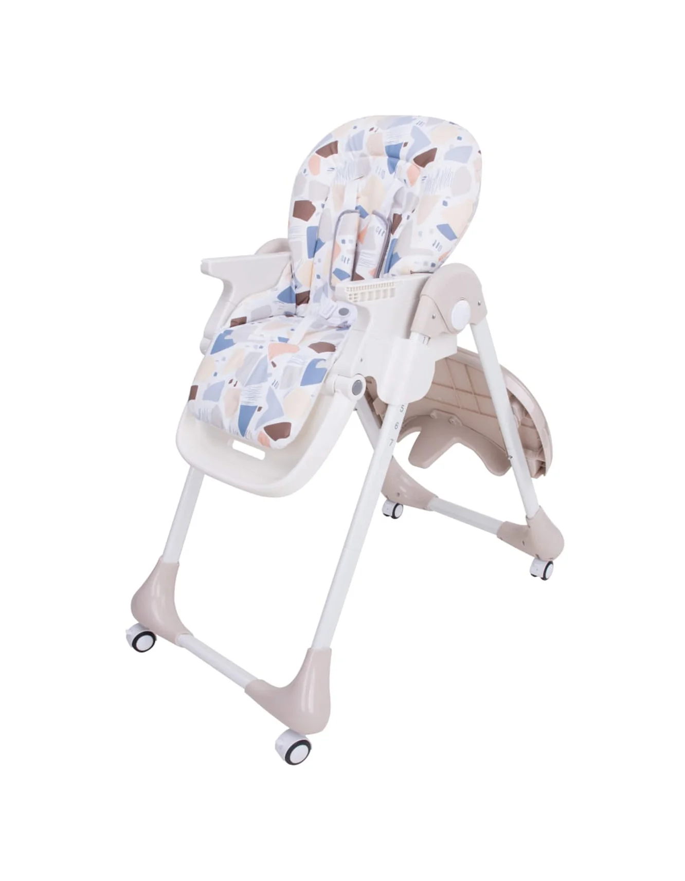 Zubaida's Bambies® Premium Comfort Easy Fold Multi-Functional Adjustable Baby High Chair - Image 3