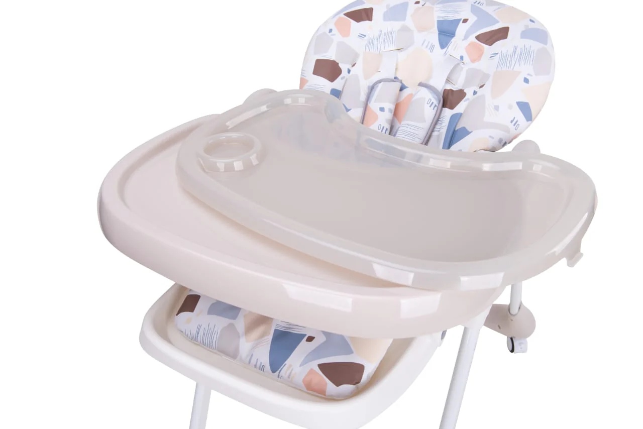Zubaida's Bambies® Premium Comfort Easy Fold Multi-Functional Adjustable Baby High Chair - Image 4