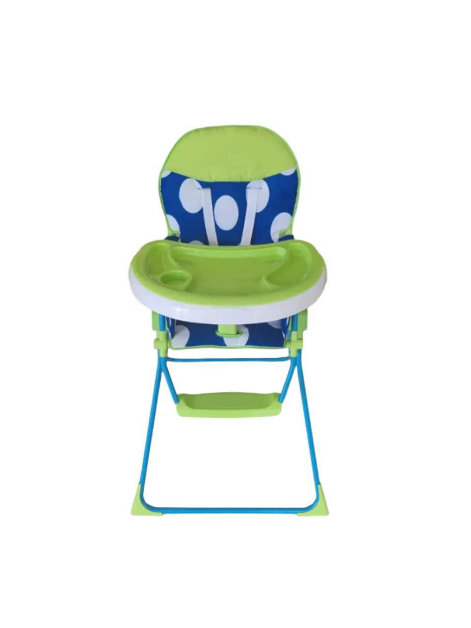 Zubaida's Bambies® Stylish & Compact Folding Baby High Chair with Adjustable Tray and 5-Point Harness - Image 2
