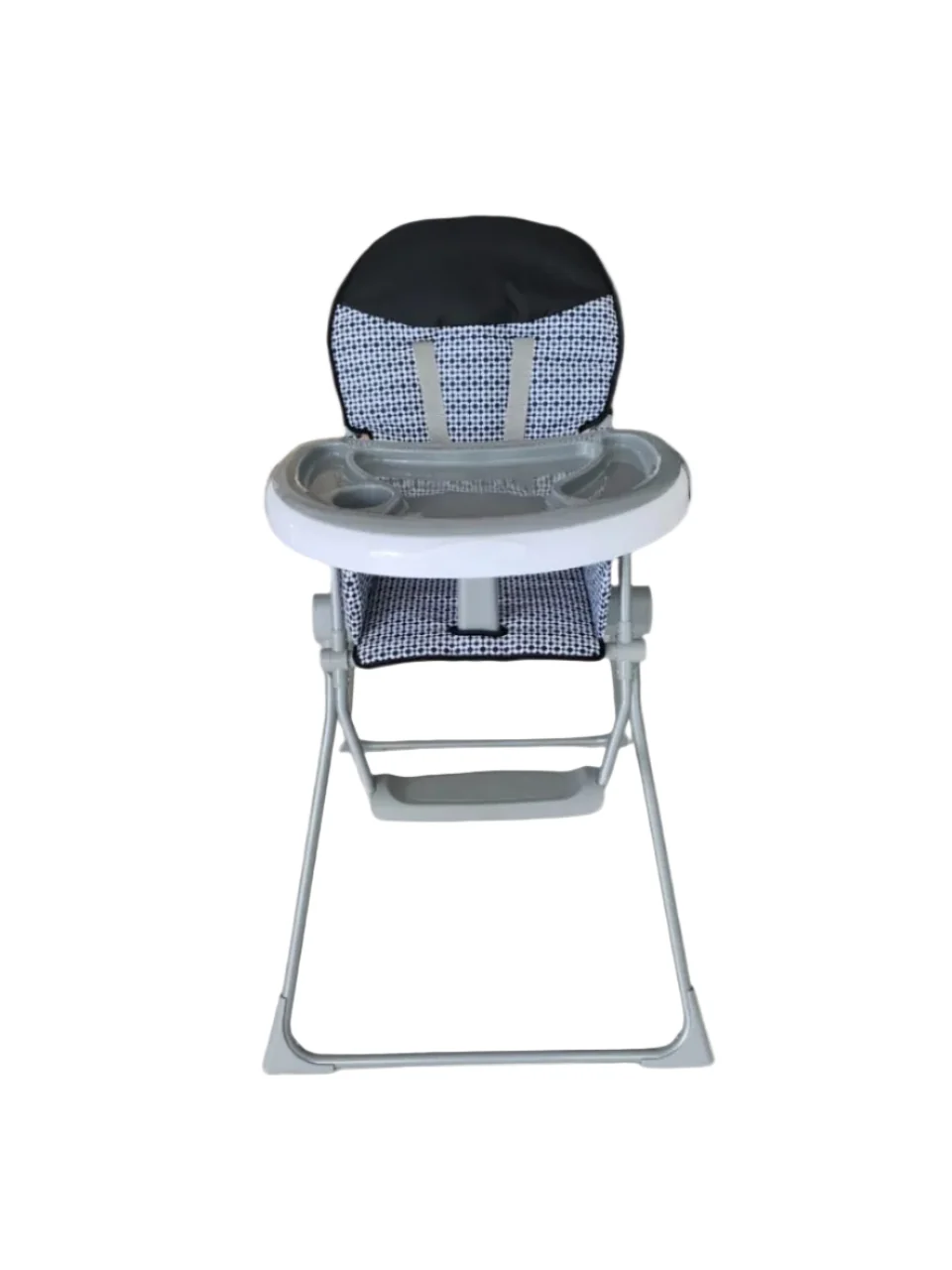 Zubaida's Bambies® Stylish & Compact Folding Baby High Chair with Adjustable Tray and 5-Point Harness - Image 2