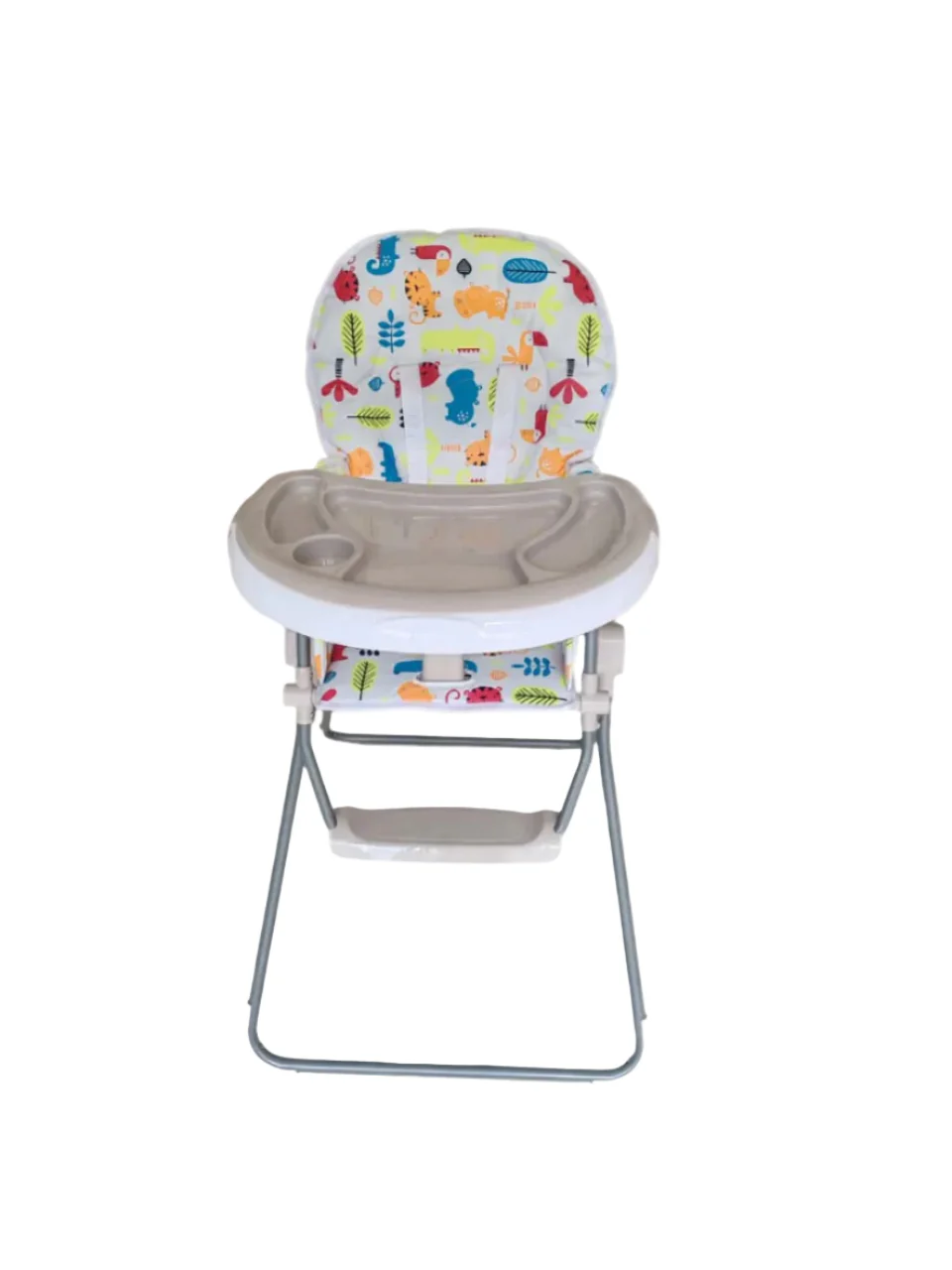 Zubaida's Bambies® Stylish & Compact Folding Baby High Chair with Adjustable Tray and 5-Point Harness - Image 2