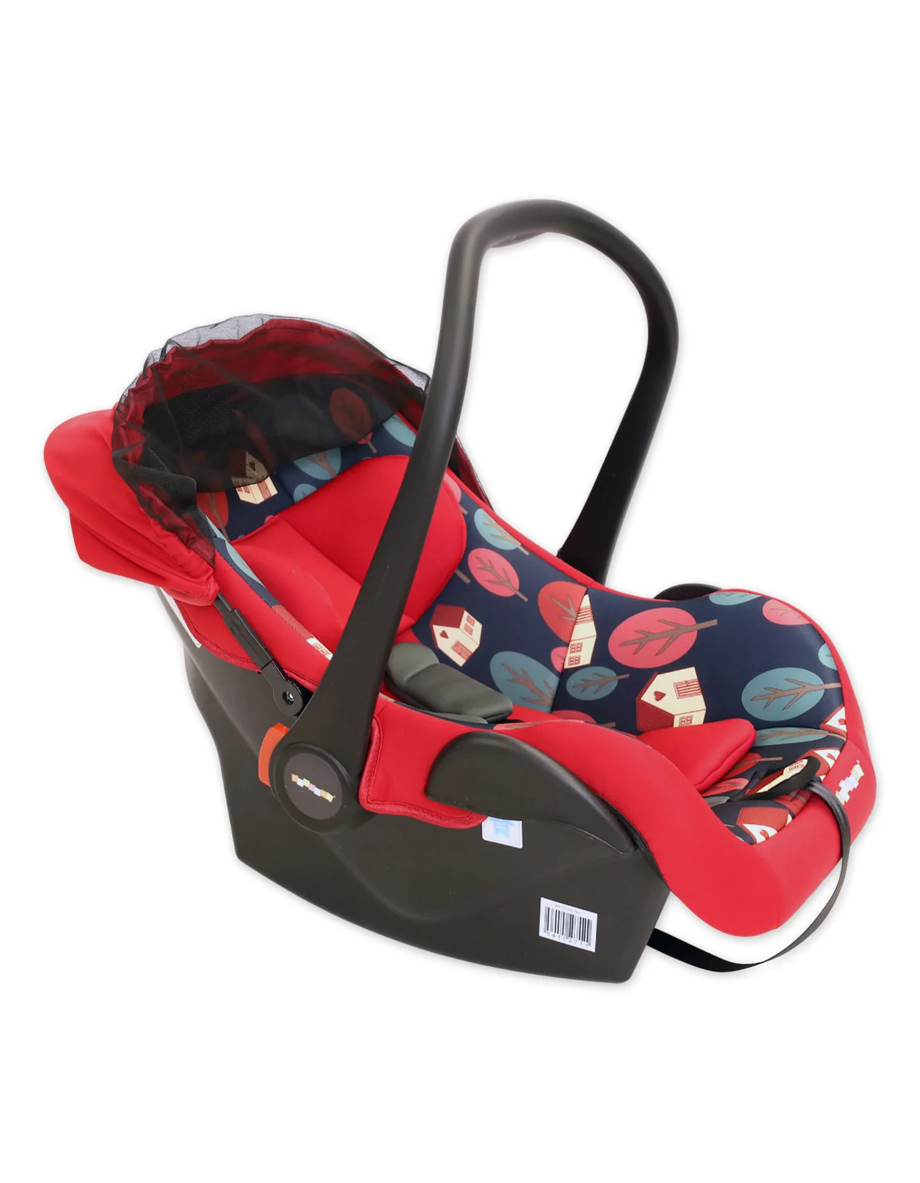 Zubaida's Bambies Premium Infant Car Seat & Carry Cot with Canopy & Mesh Cover - Image 4