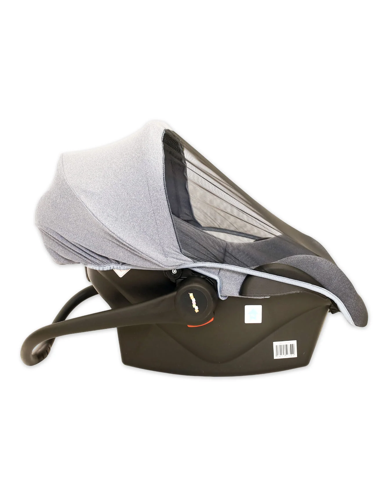 Zubaida's Bambies Premium Infant Car Seat & Carry Cot with Canopy & Mesh Cover - Image 5