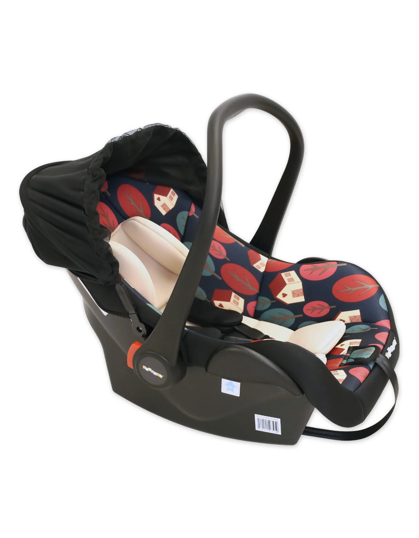 Zubaida's Bambies Premium Infant Car Seat & Carry Cot with Canopy & Mesh Cover - Image 4