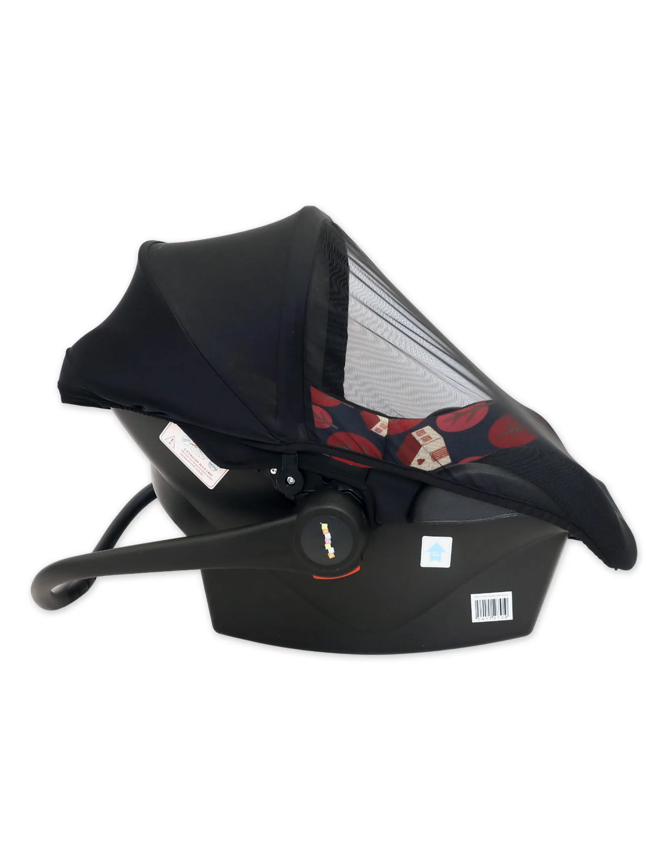 Zubaida's Bambies Premium Infant Car Seat & Carry Cot with Canopy & Mesh Cover - Image 6