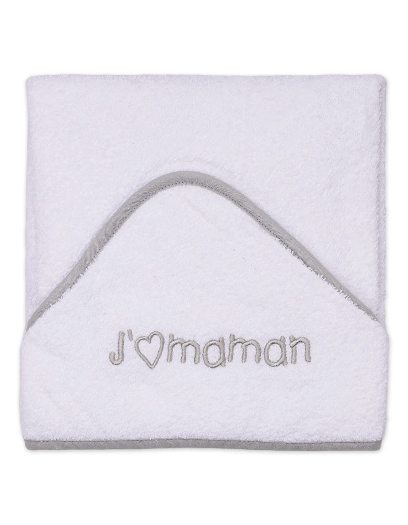 Baby Bath Towel Hooded I love Mama at Zubaidas - Image 3
