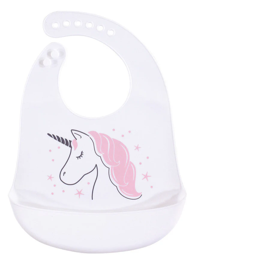 Zubaida's Bib Slicon Unicorn
