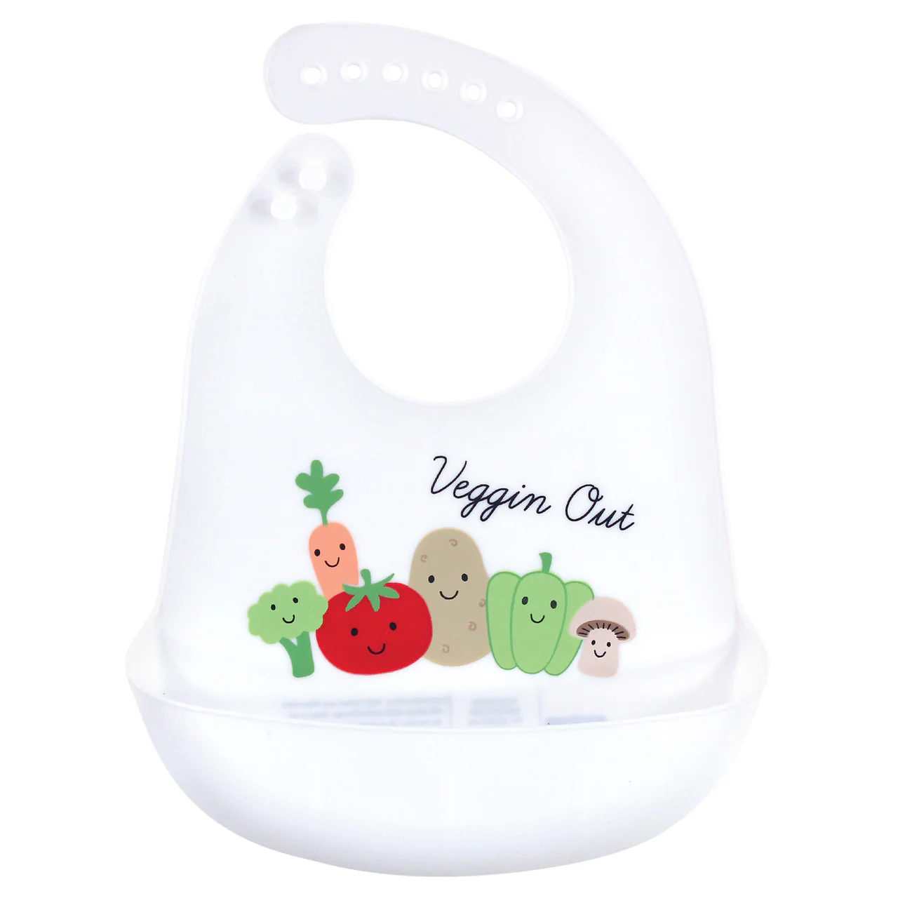 Zubaida's Bib Slicon Vegetables - Pack of 3 - Image 2