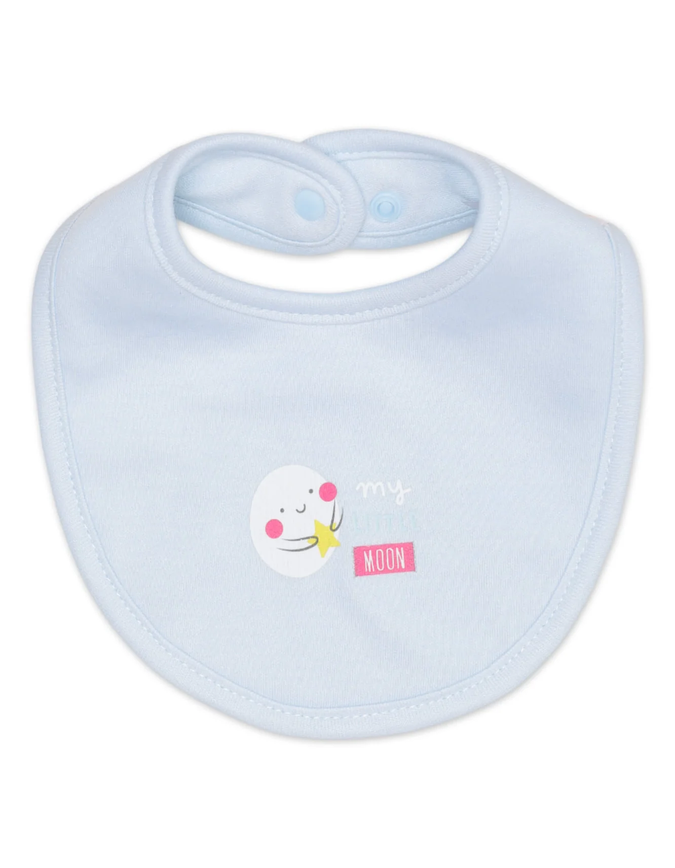 Zubaida's Bibs Pack of 3 - Clouds Theme - Image 3