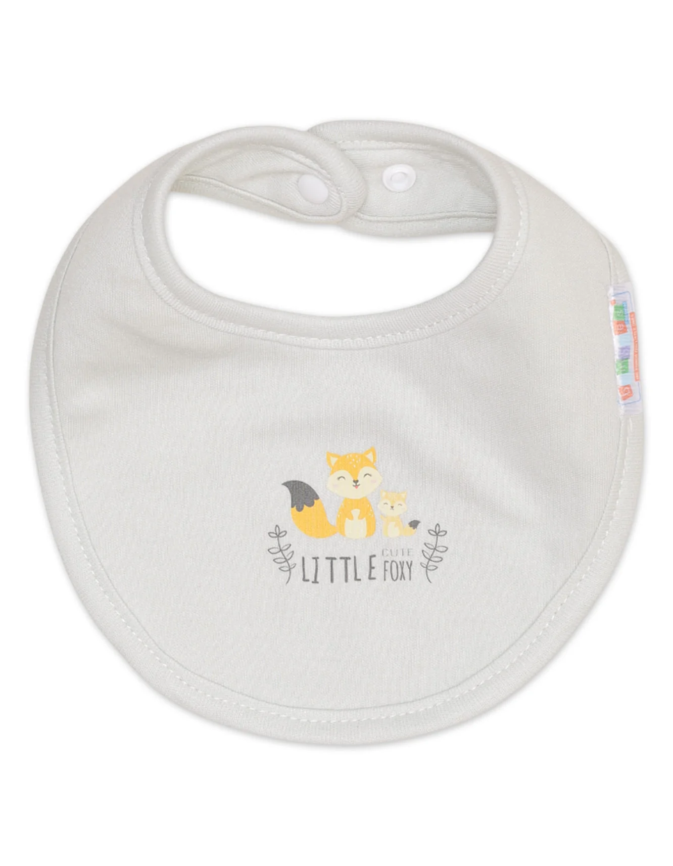 Zubaida's Bibs Pack of 3 - Fox Theme - Image 4