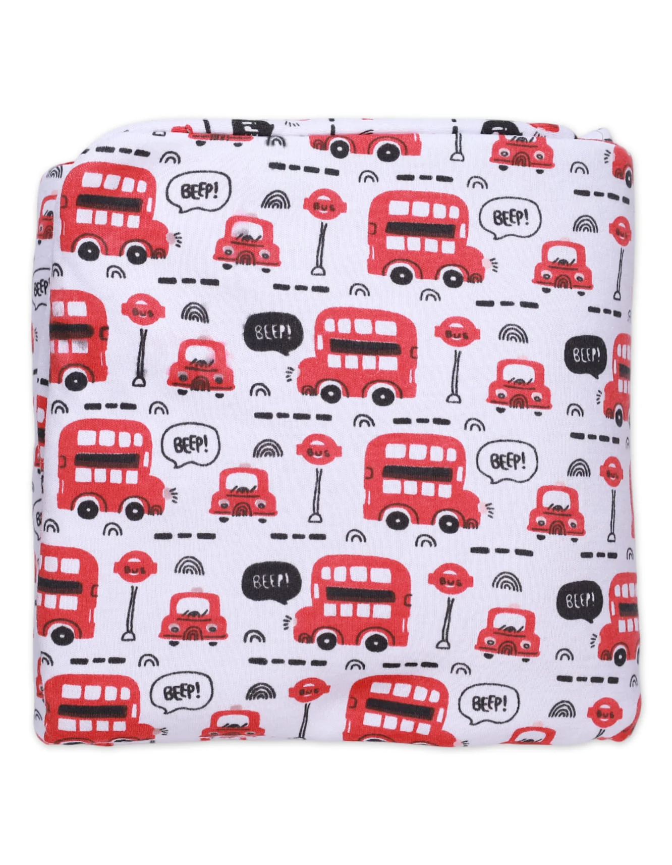 Zubaida's Blankets Red Bus - Image 3