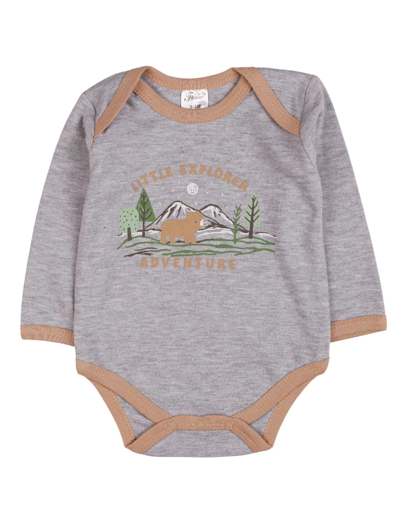 Zubaida's Bodysuit 3 Pcs Bear - Image 2
