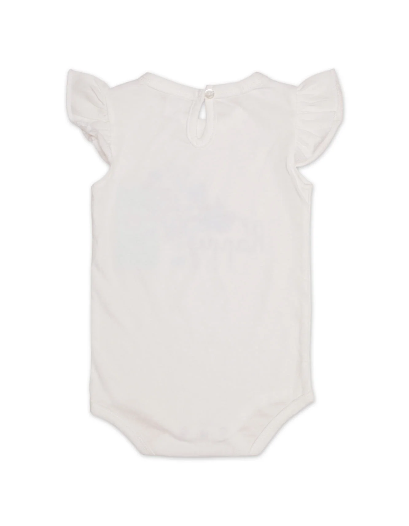 Zubaida's Floral 4 Pcs Bodysuit Set with Tutu Tights and a coordinating Headband - Image 2