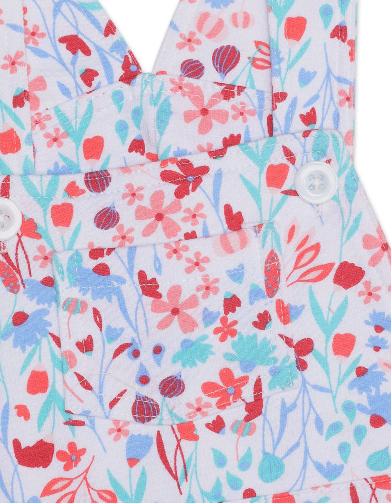 Zubaida's 2 Pcs Floral Romper Suit Set - Image 3