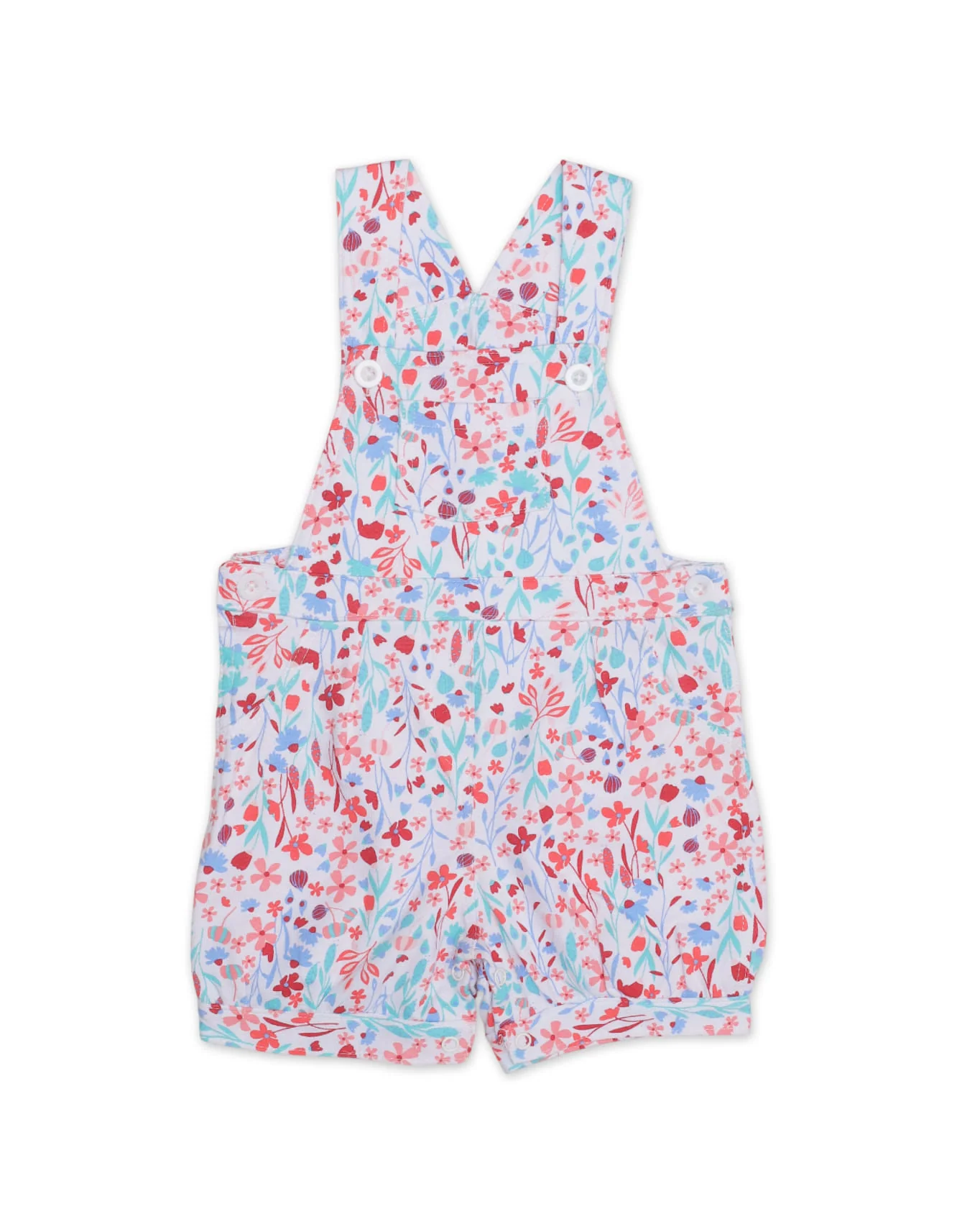 Zubaida's 2 Pcs Floral Romper Suit Set - Image 4
