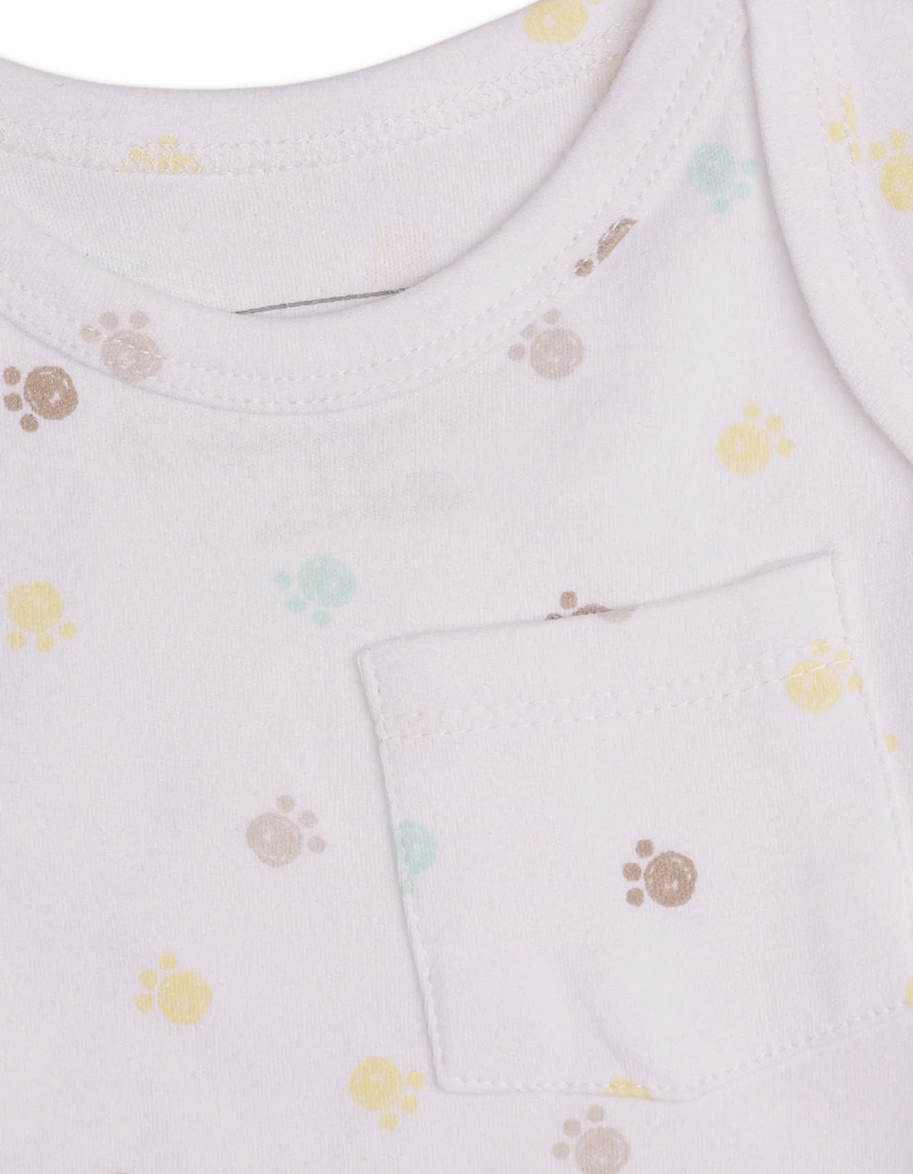 Zubaida's Soft & Comfortable Classic Front Pocket 2 Pcs Bodysuits - Image 3