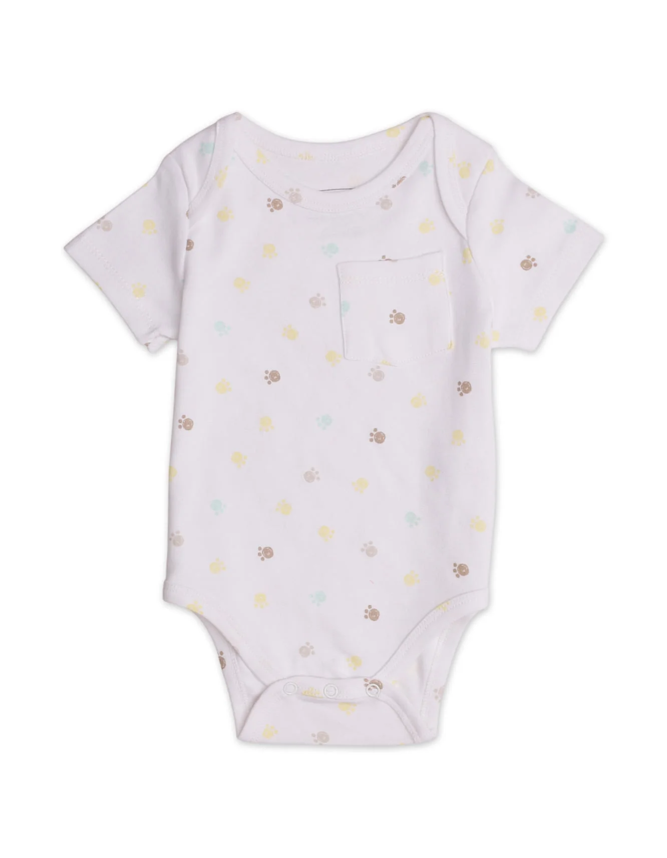 Zubaida's Soft & Comfortable Classic Front Pocket 2 Pcs Bodysuits - Image 4