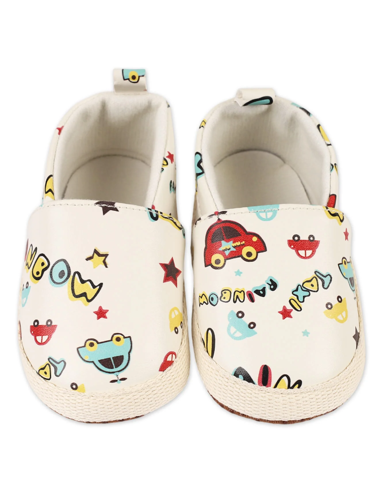 Zubaida's Happy Stripes Pre-Walker Shoes