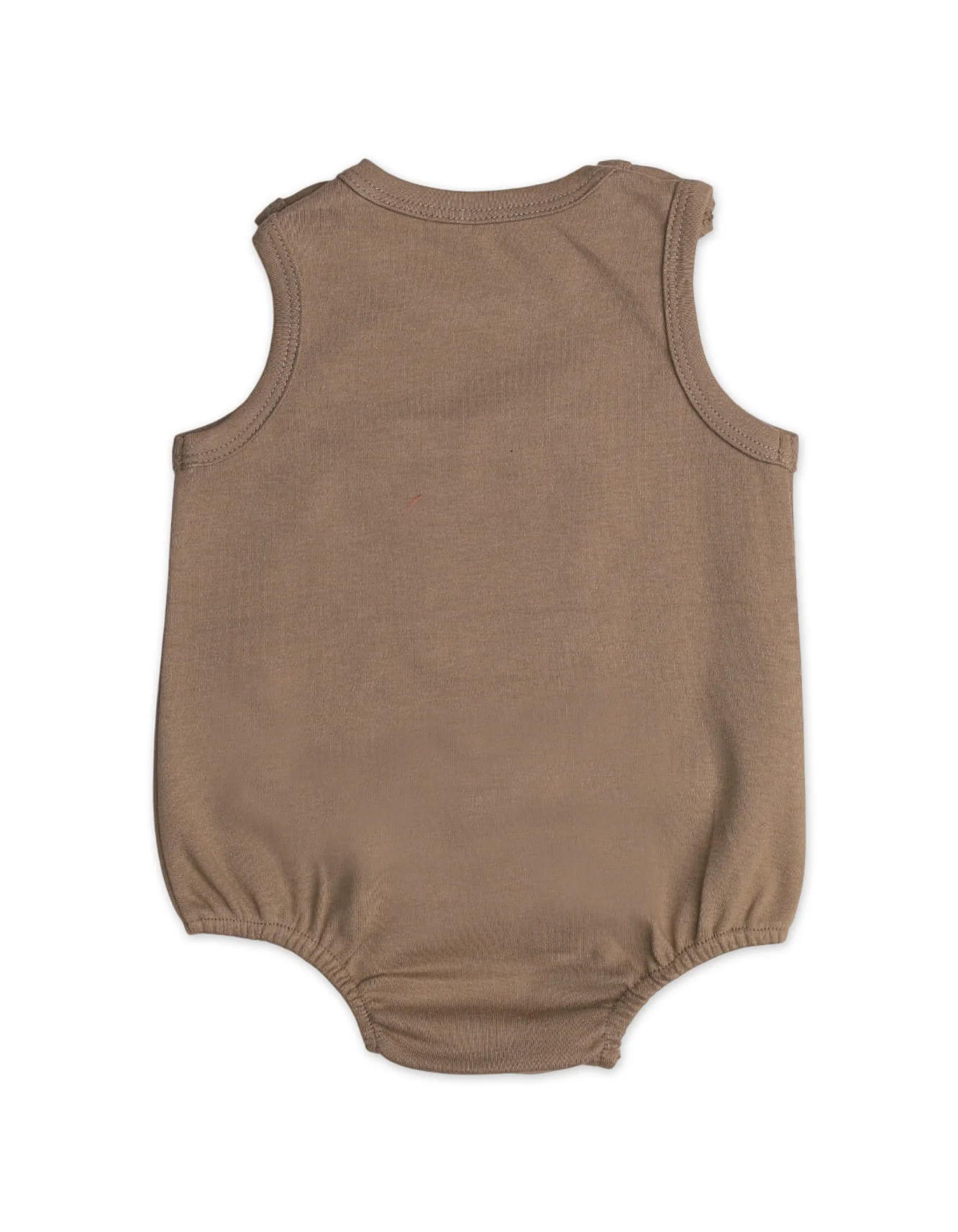 Zubaida's Soft & Breathable Kangaroo Pocket Sleeveless Bodysuit - Image 3