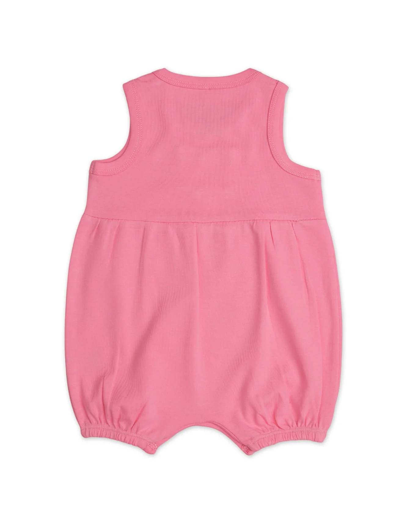 Zubaida's Soft & Breathable Kangaroo Pocket Sleeveless Romper - Image 3