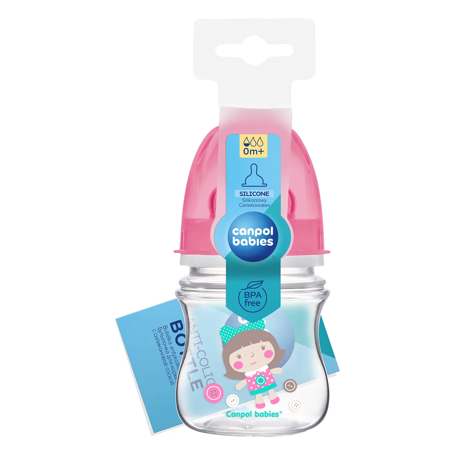 Canpol babies Anti-colic Wide Neck Bottle 120 ML PP Easy Start TOYS 35/205 at Zubaidas Official™ - Image 2