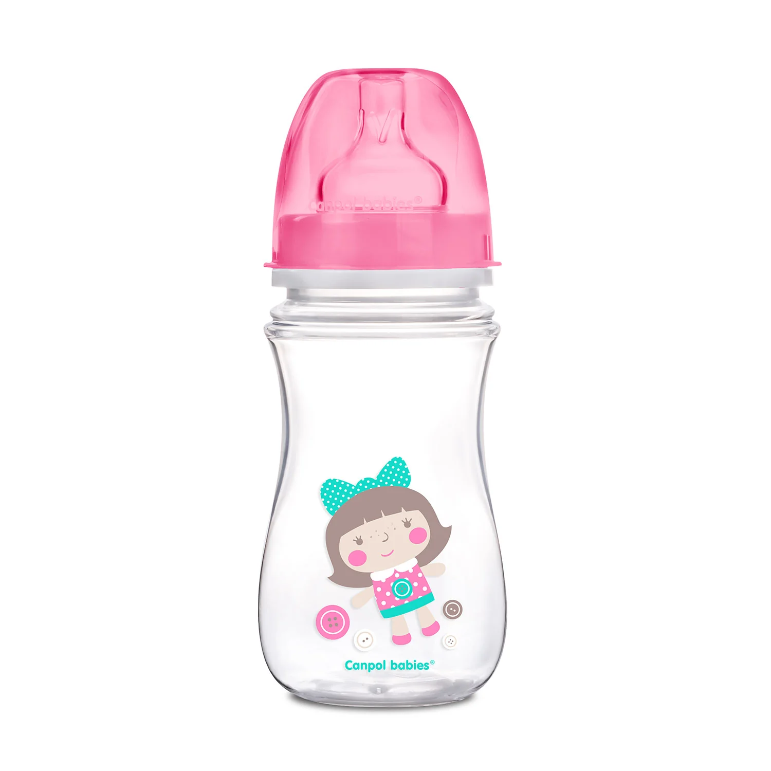 Canpol babies Anti-colic Wide Neck Bottle 240 ML PP Easy Start TOYS 35/206 at Zubaidas Official™