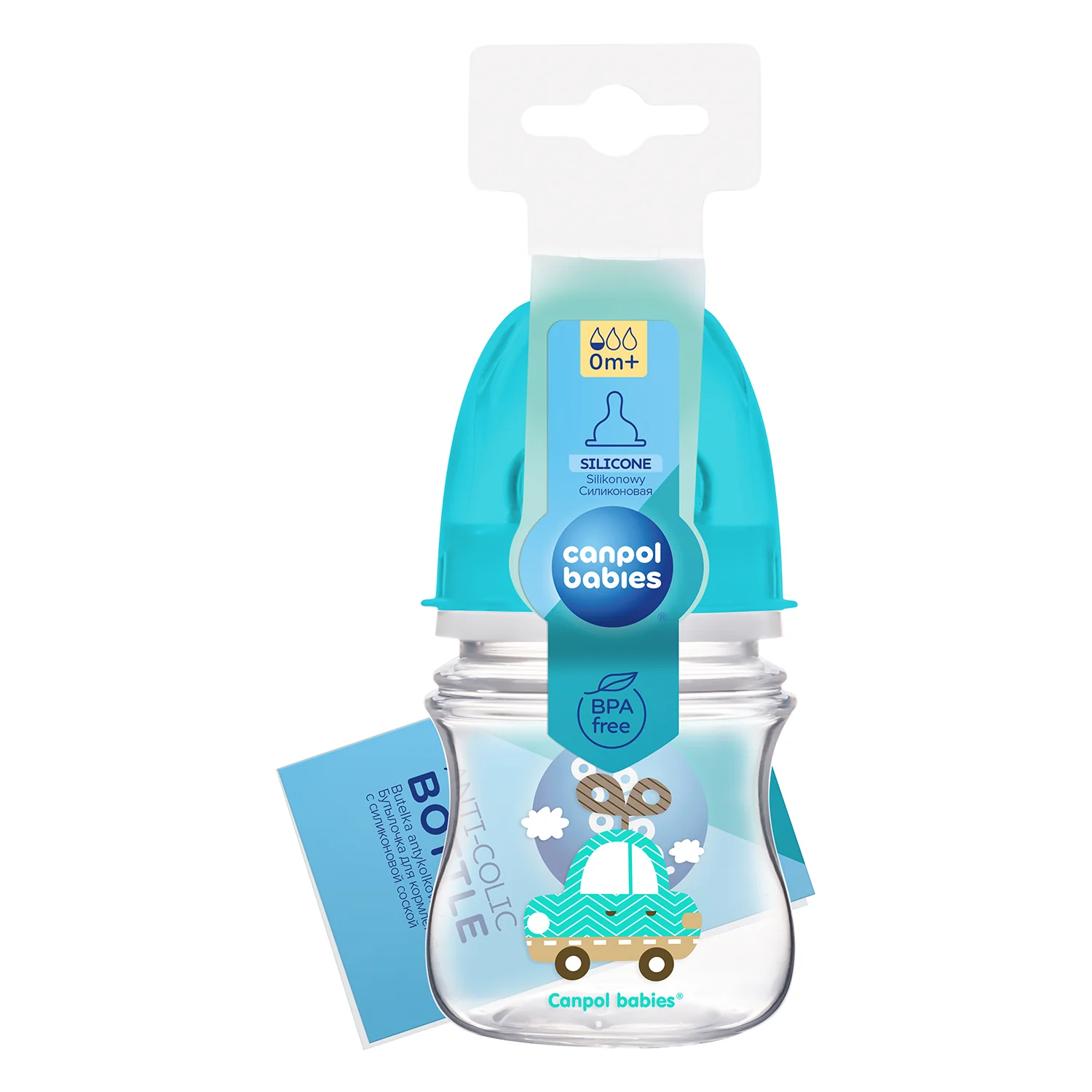 Canpol babies Anti-colic Wide Neck Bottle 120 ML PP Easy Start TOYS 35/205 at Zubaidas Official™ - Image 2