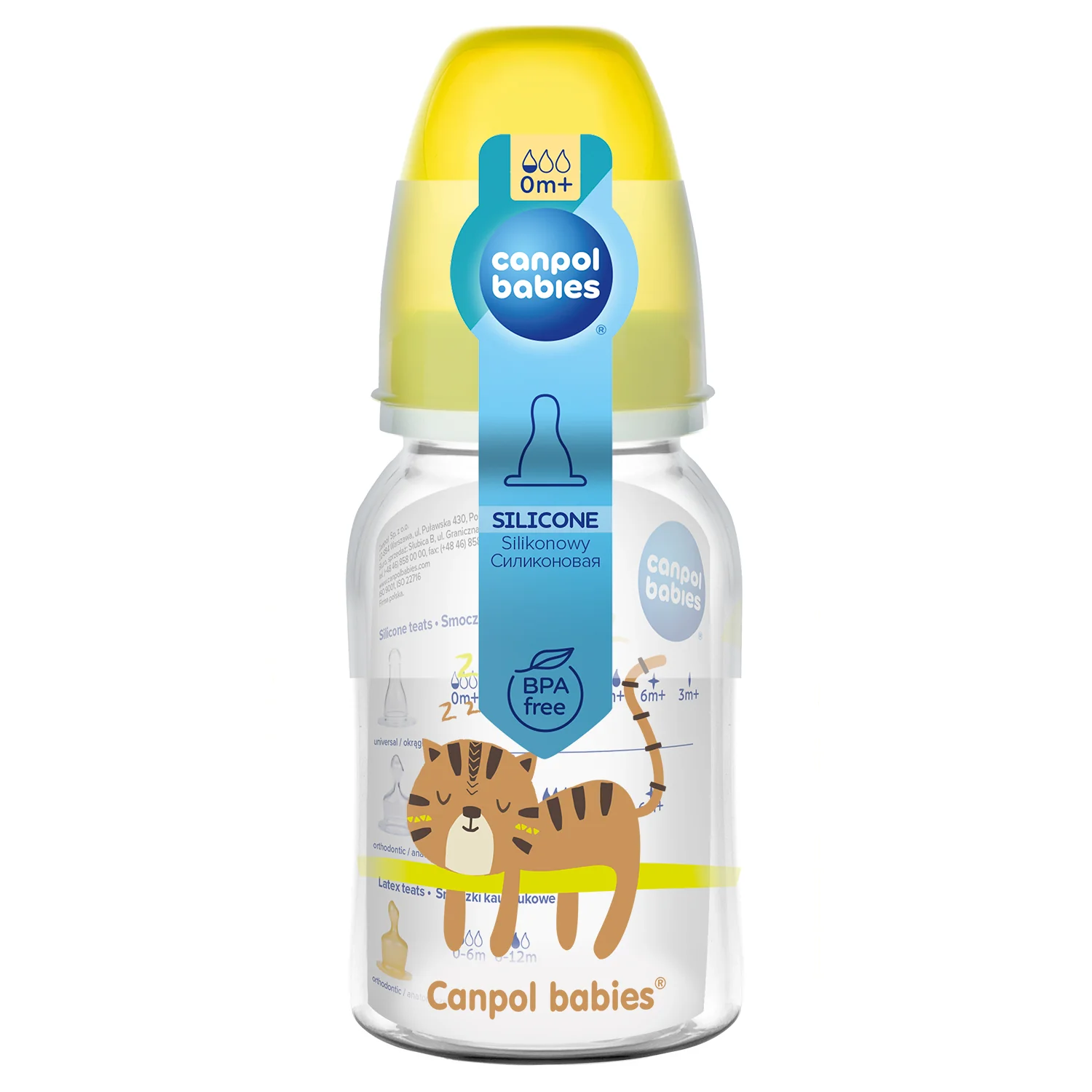 Canpol babies Narrow Neck Bottle 120 ML Africa 59/100 at Zubaidas Official™ - Image 2