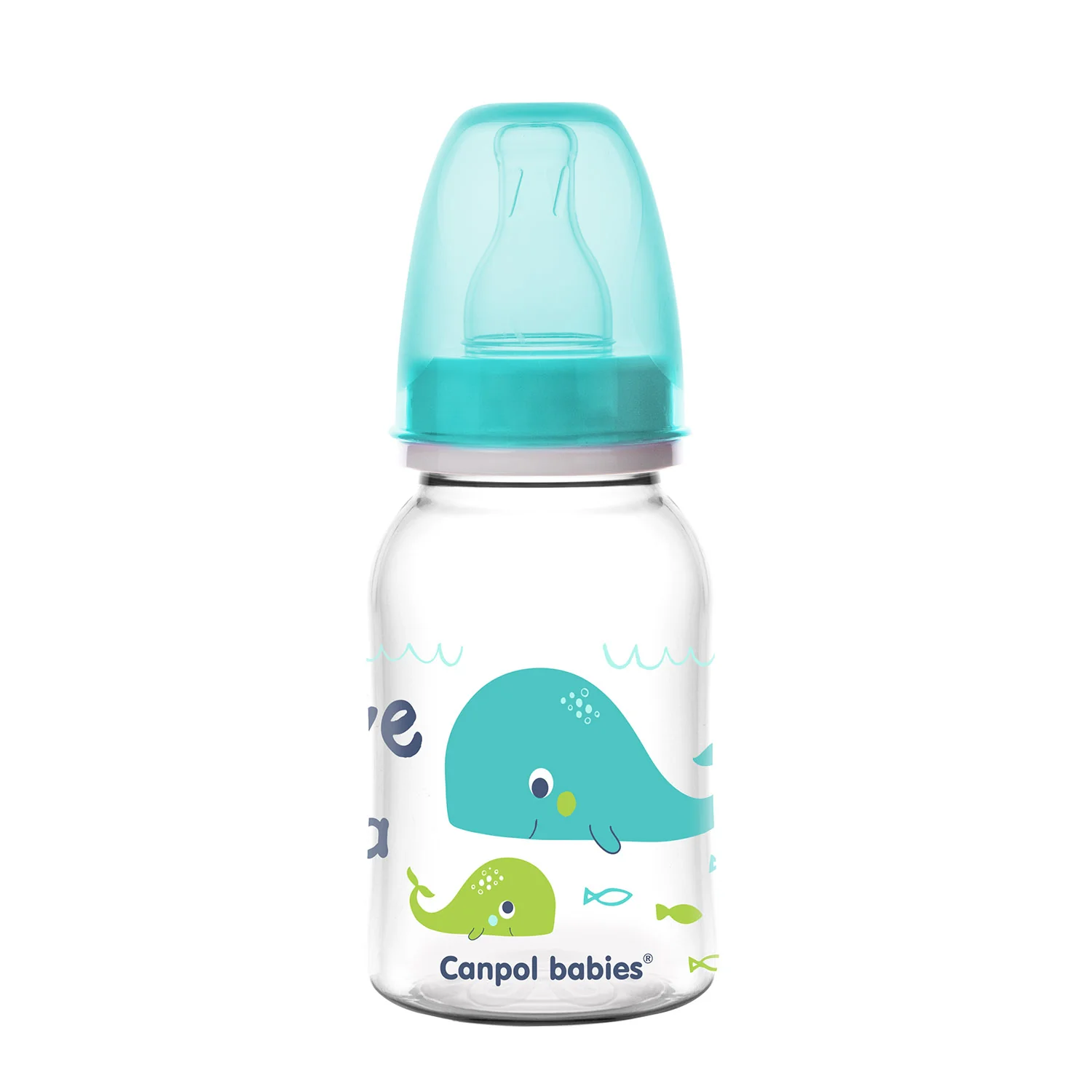 Canpol babies Narrow Neck Bottle 120 ML LOVE & SEA 59/300 at Zubaidas Official™