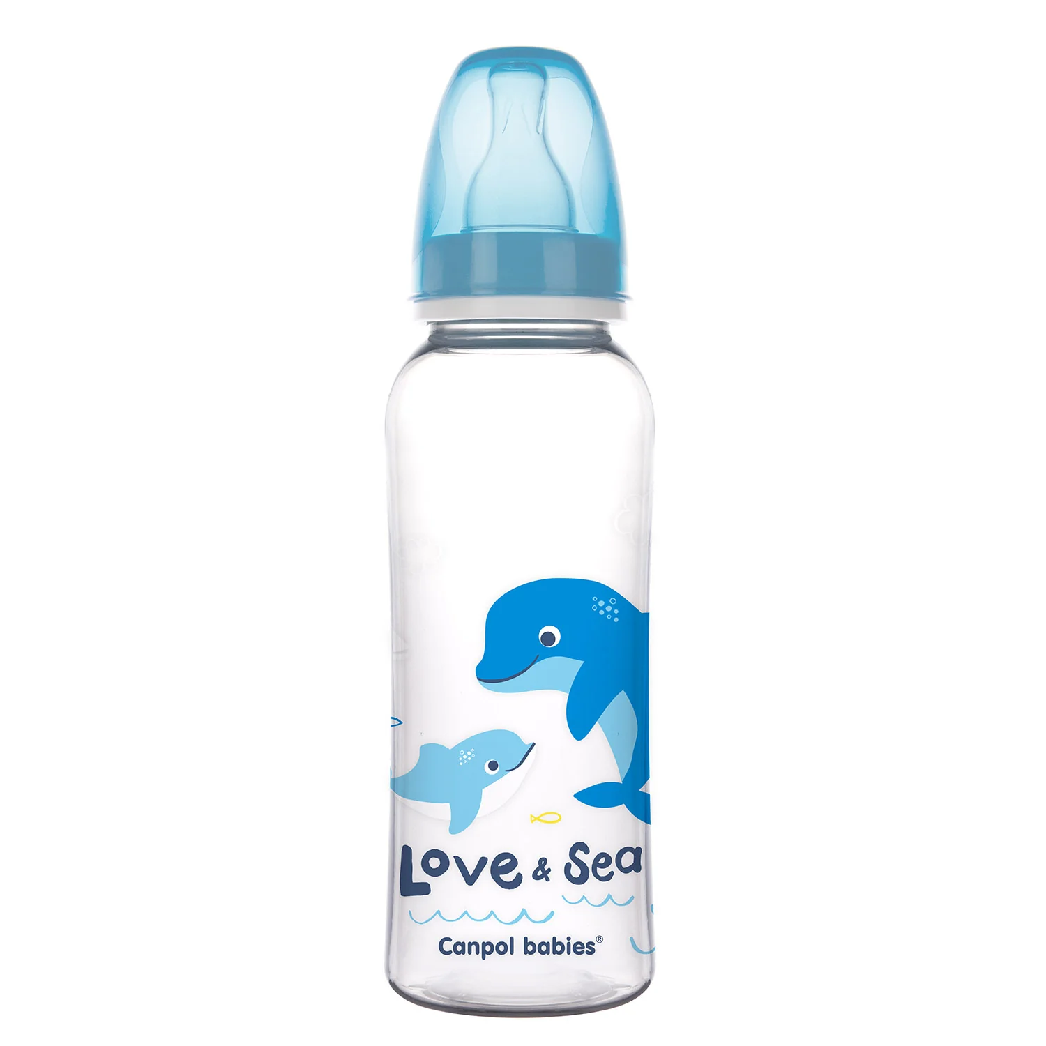 Canpol babies Narrow Neck Bottle 250 ML LOVE & SEA 59/400 at Zubaidas Official™