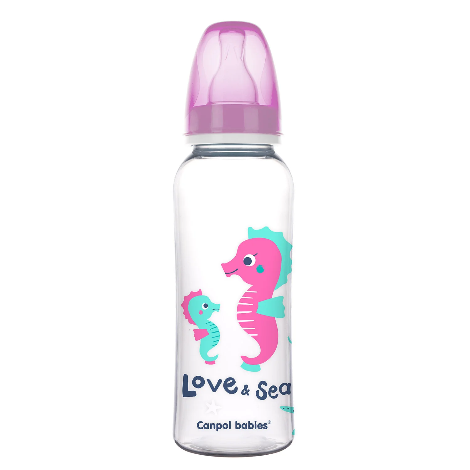 Canpol babies Narrow Neck Bottle 250 ML LOVE & SEA 59/400 at Zubaidas Official™