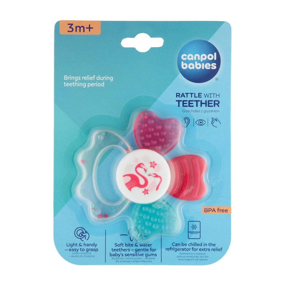 Canpol Babies Rattle with Water Teether Animals 56/146 at Zubaidas Official™ - Image 4