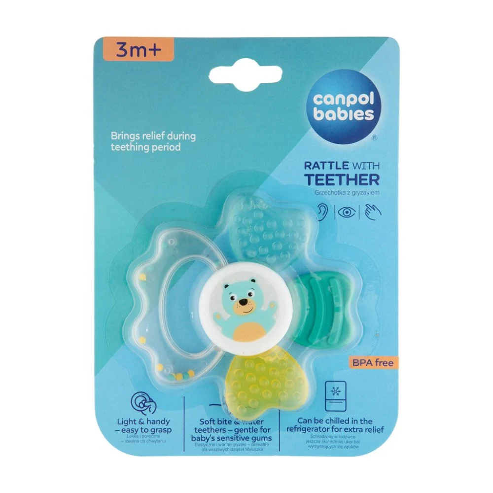 Canpol Babies Rattle with Water Teether Animals 56/146 at Zubaidas Official™ - Image 5
