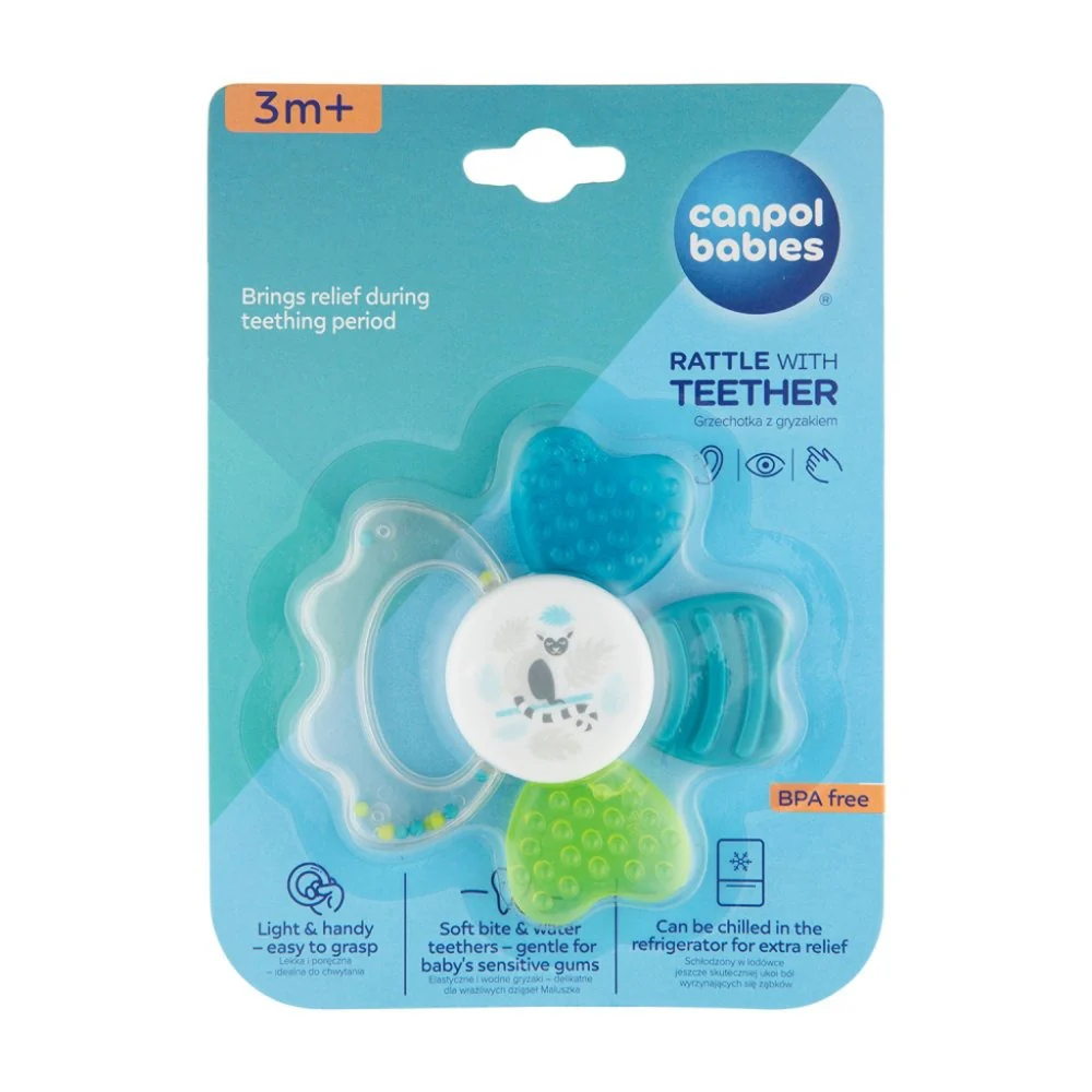 Canpol Babies Rattle with Water Teether Animals 56/146 at Zubaidas Official™ - Image 6