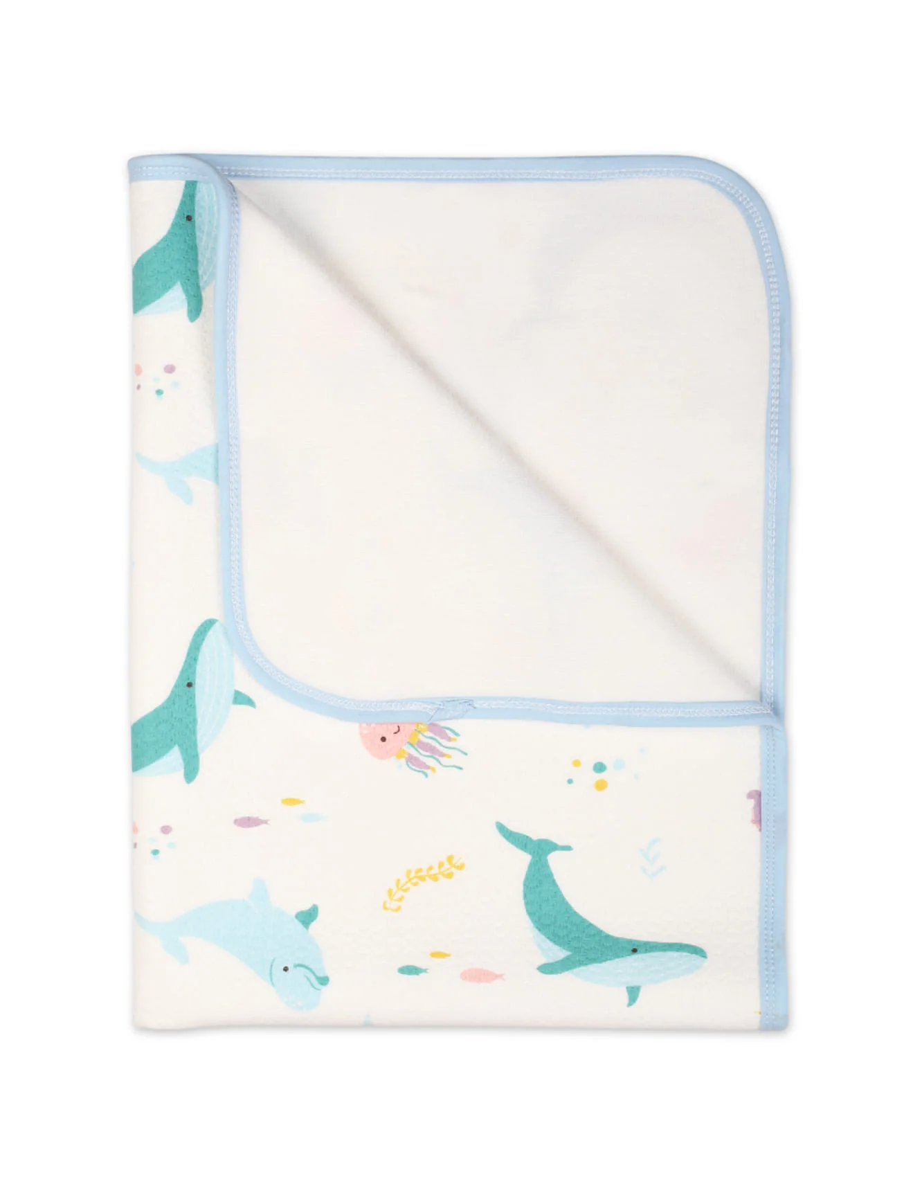 Zubaida's Undersea Friends - Baby Changing Sheet - Image 2